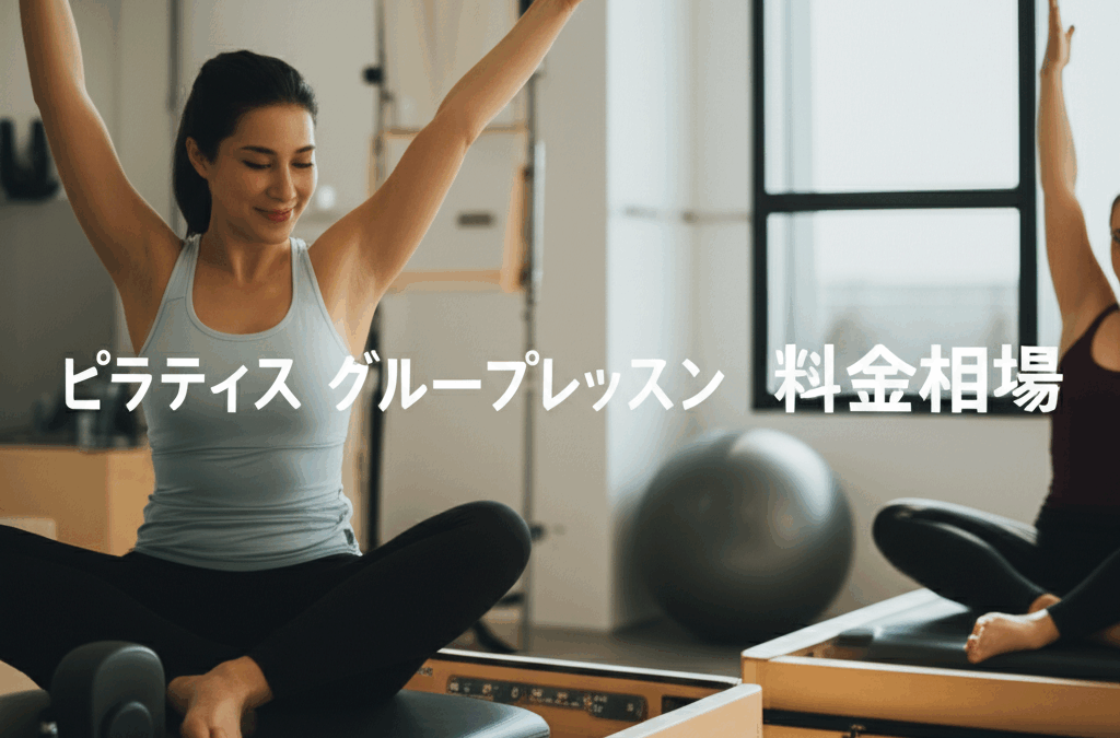 ピラティスのグループレッスン料金相場を徹底調査！安くて質の高いスタジオの選び方完全ガイド